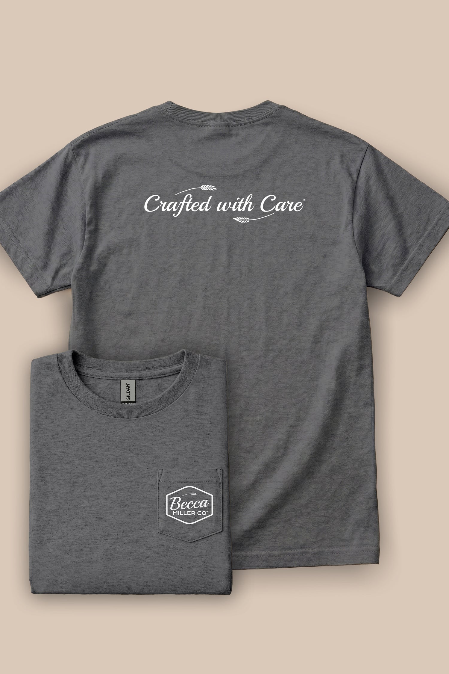 Crafted with Care Logo Pocket Tee