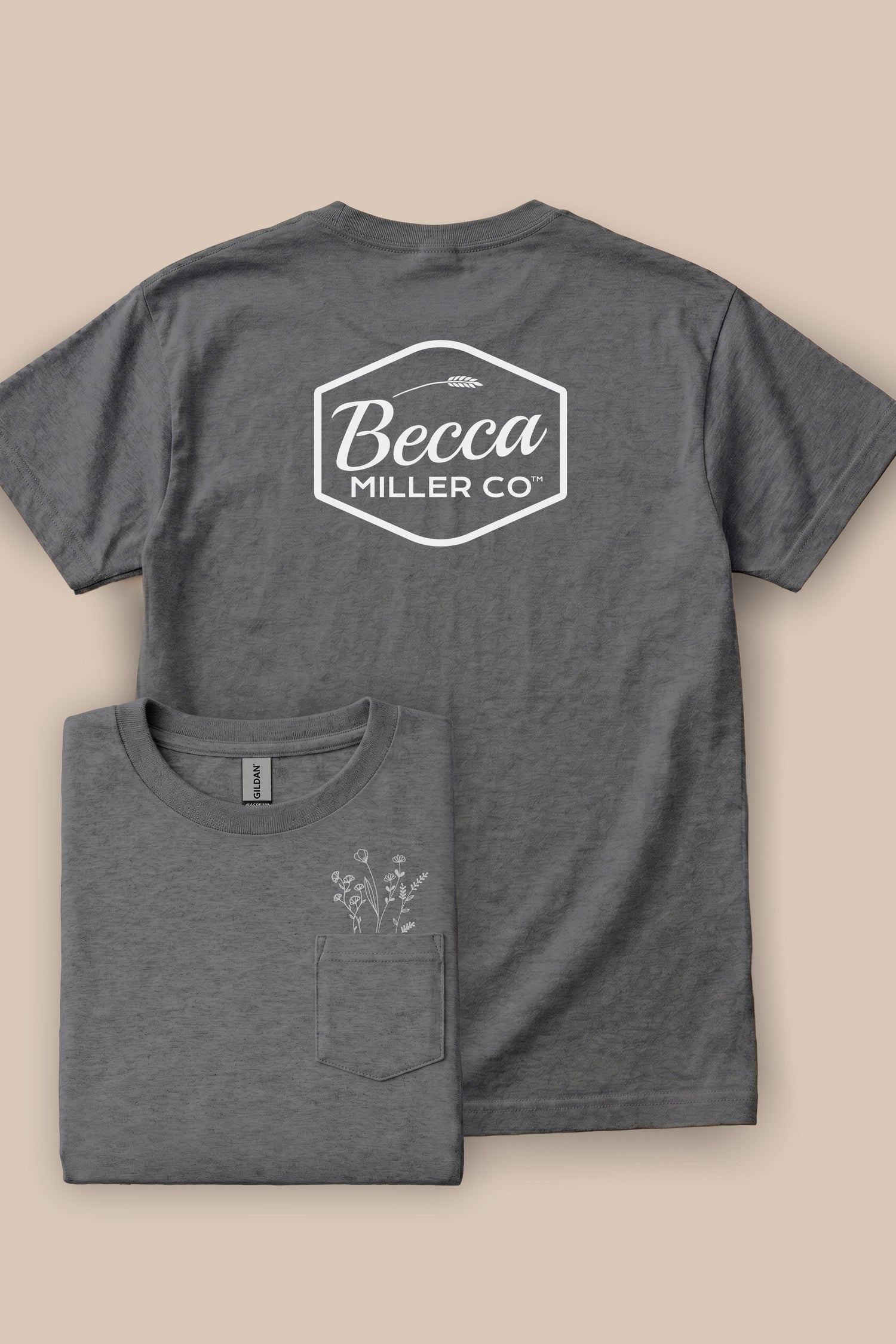 Pocket of Flowers Pocket Tee