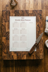 Printable Weekly Meal Planner