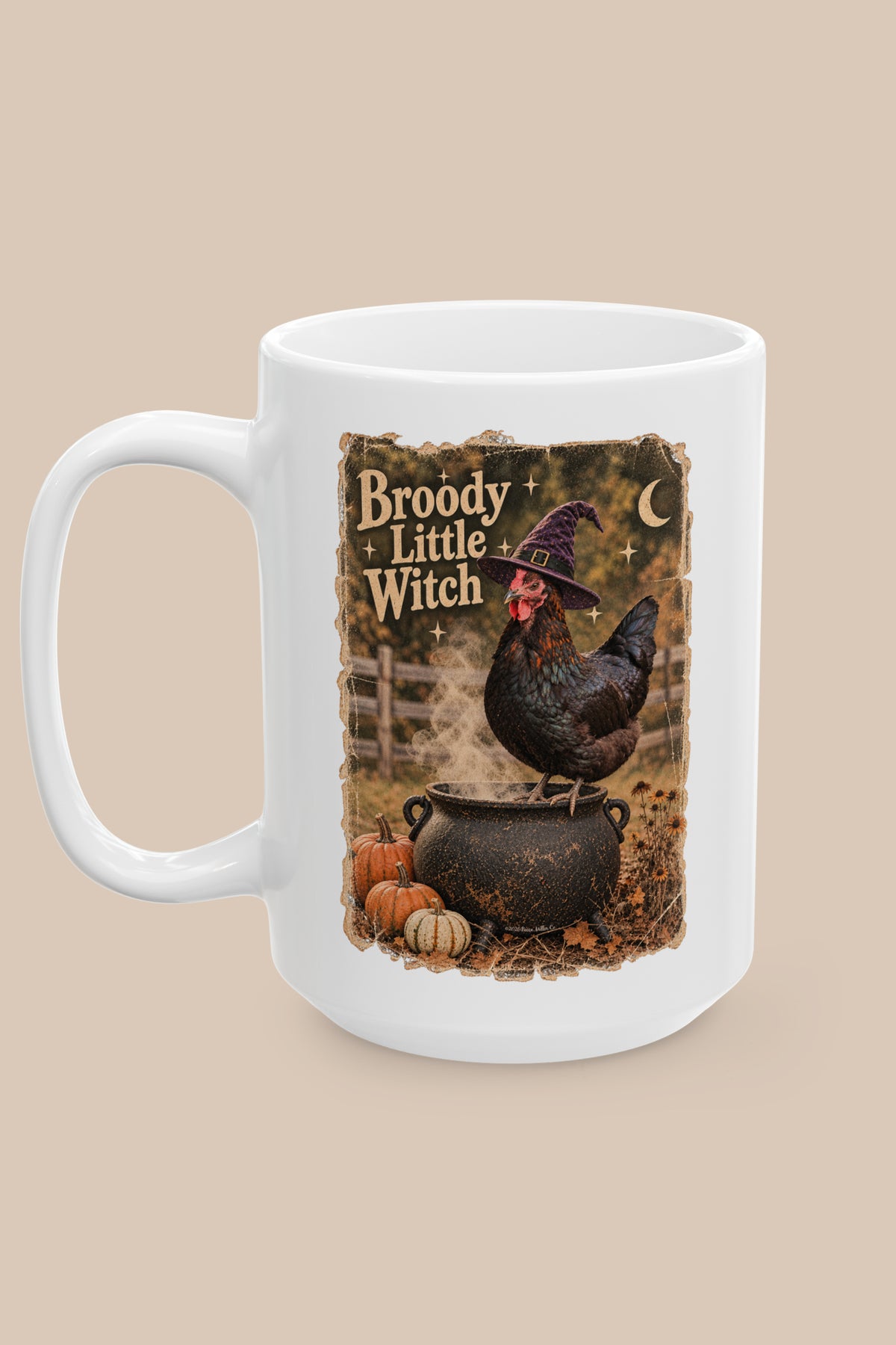 Broody Witch Mugs